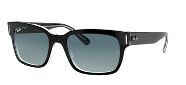 Ray-Ban Jeffrey RB2190 12943M Black on Transparent