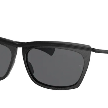 Ray-Ban Olympian II B2419 1305B1 Wrinkled Black on Black