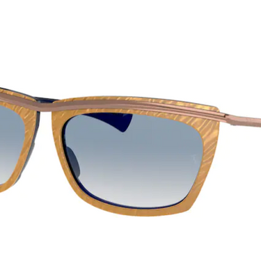 Ray-Ban Olympian II B2419 13063F Wrinkled Beige on Blue