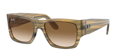 Ray-Ban Wayfarer Nomad RB2187 131351 Striped Yellow