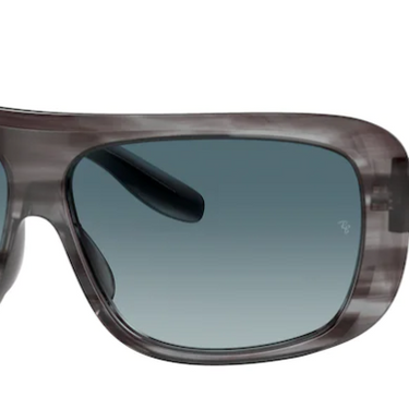 Ray-Ban Blair RB2196 13143M Striped Gray