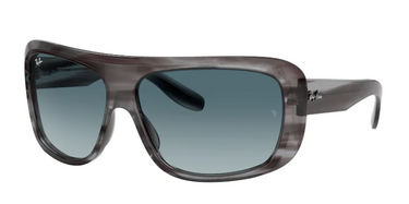 Ray-Ban Blair RB2196 13143M Striped Gray