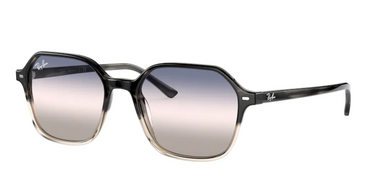 Ray-Ban John RB2194 1326GE Gradient Grey Havana