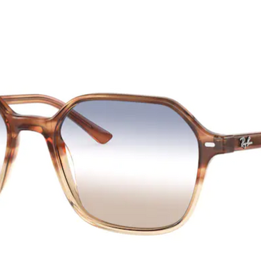 Ray-Ban John RB2194 1328GD Gradient Light Brown Havana