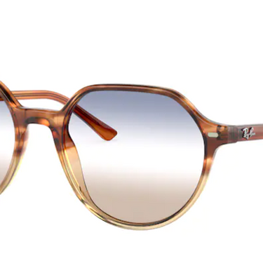 Ray-Ban Thalia RB2195 1328GD Gradient Light Brown Havana