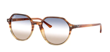 Ray-Ban Thalia RB2195 1328GD Gradient Light Brown Havana