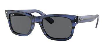 Ray-Ban MR. Burbank RB2283 1339B1 Striped Blue