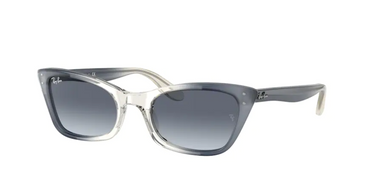 Ray-Ban Lady Burbank RB2299 134386 Transparent Blue