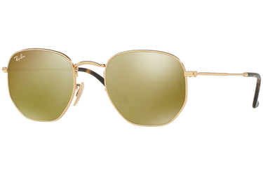 Ray-Ban Hexagonal Flat Lenses RB3548N 001/93 Gold