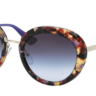Prada zonnebril PR 16QS PDN2F0 Spotted Havana Violet