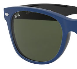 Ray-Ban New Wayfarer RB2132 646331 set reserve glazen