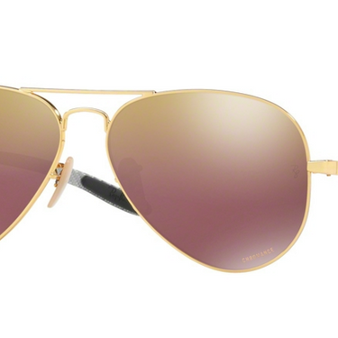 Ray-Ban Chromance RB8317CH 001/6B Shiny Gold