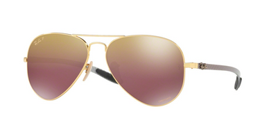 Ray-Ban Chromance RB8317CH 001/6B Shiny Gold