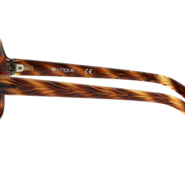 Vogue Zonnebril VO2871S 150813 Striped Dark Havana