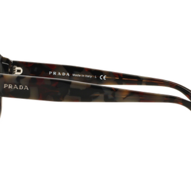 Prada Zonnebril PR 02SS UEL1A1 Spotted Brown Grey