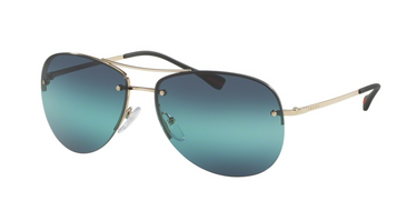 Prada Sport Zonnebril PS 50RS ZVN5T2 Pale Gold