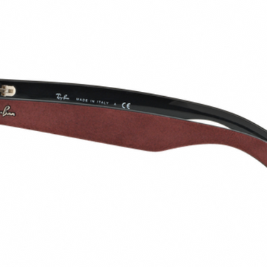 Ray-Ban New Wayfarer RB2132 624085 Black/Top Bordo Alcantra