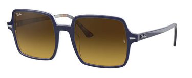 Ray-Ban Square RB1973 132085 Blue on Stripes Orange/Blue