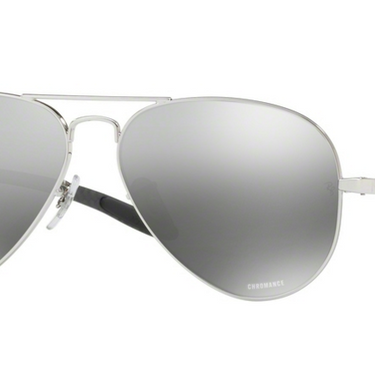 Ray-Ban Chromance RB8317CH 003/5J Shiny Silver