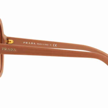 Prada Zonnebril PR 05SS UFF2F1 Matte Alluminium Pink