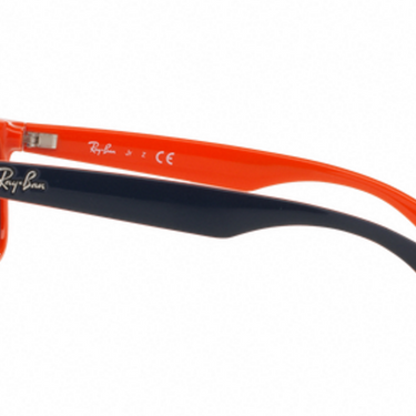 Ray-Ban Junior New Wayfarer RJ9052S 178/80 Top Blue On Orange