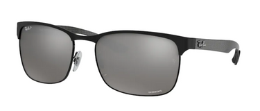 Ray-Ban RB8319CH 186/5J Matte Black on Black
