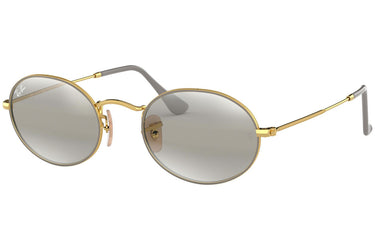 Ray-Ban Oval RB3547 9154AH Gold On Top Matte Grey