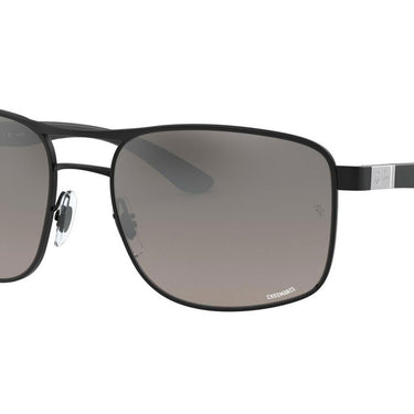 Ray-Ban Chromance RB3660CH 186/5J Top Matte Black On Shiny Black