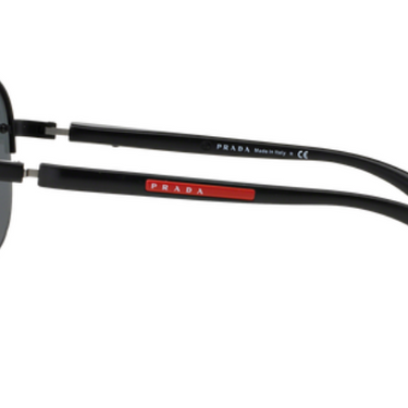 Prada Sport Zonnebril PS 56MS 1BO1A1 Black Demi Shiny