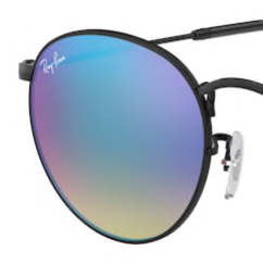 Ray-Ban Round Metal RB3447 002/4O set reserve glazen