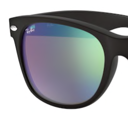 Ray-Ban New Wayfarer RB2132 622/19 set reserve glazen