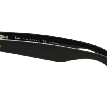 Ray-Ban New Wayfarer RB2132 605258 Top Black On Transparent