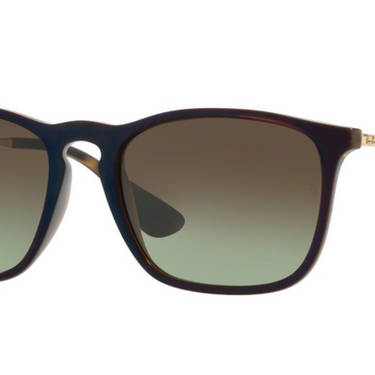 Ray-Ban Chris RB4187 6315E8 Trasparent Brown SP Blue