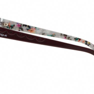 Vogue Zonnebril VO2889S 221113 Top Bordx/Flowrs Serigraphy