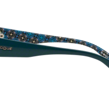 Vogue Zonnebril VO2844S 22561G Transparent Petroleum Green