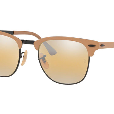 Ray-Ban Clubmaster Metal RB3716 9157AG Black On Matte Beige