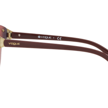 Vogue Zonnebril VO5061SB 232314 Top Bordeaux On Opal Pink