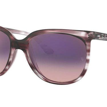 Ray-Ban Cats 1000 RB4126 643138 Striped Bordeaux Havana