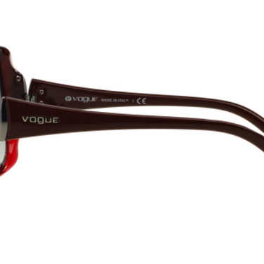 Vogue Zonnebril VO2695S 234811 Red Brick Gradiënt Fire Red