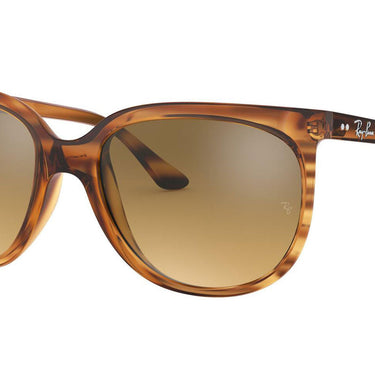 Ray-Ban Cats 1000 RB4126 820/3K Stripped Red Havana