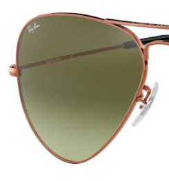 RAY-BAN AVIATOR RB3025 9001A6 GLAS
