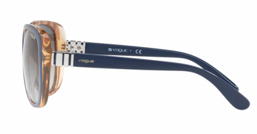 Vogue Zonnebril VO5155S 246611 Top Blue/Serigraphy