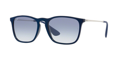 Ray-Ban Chris RB4187 631719 Shiny Blue Mirror Blue