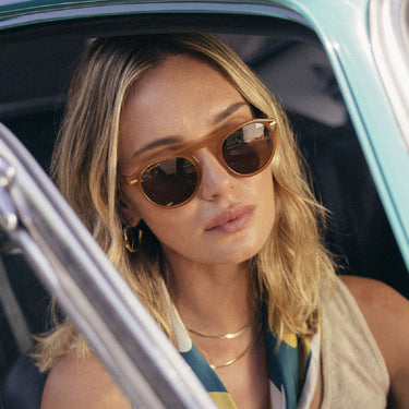 Serengeti Zonnebril Arthur SS744005 Shiny Honey