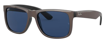 Ray-Ban Justin RB4165 647080 Brown Metallic on Black