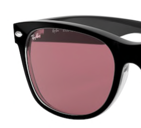 Ray-Ban New Wayfarer RB2132 6398U0 set reserve glazen
