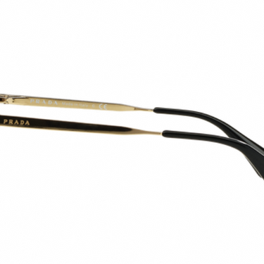 Prada Zonnebril PR 51SS 1AB0A7 Black Pale Gold