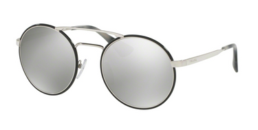 Prada Zonnebril PR 51SS 1AB2B0 Silver/Black