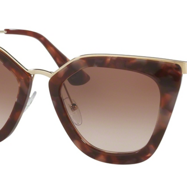 Prada Zonnebril PR 53SS UE00A6 Spotted Brown Pink
