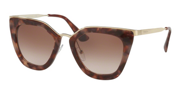 Prada Zonnebril PR 53SS UE00A6 Spotted Brown Pink